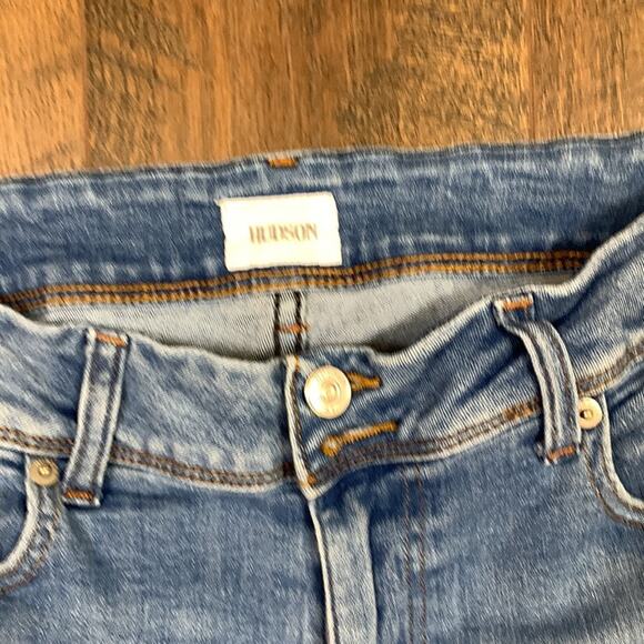 Hudson Ginny Straight Crop Jeans - Picture 2 of 6